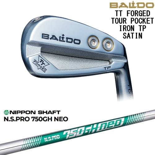 【OVDカスタム】BALDO TT FORGED TOUR POCKET アイアン単品(GW) サテン[IR]バルドBALDO N.S.PRO 750GH neo 日本シャフト｜カスタムクラブ工房 OVDGOLF