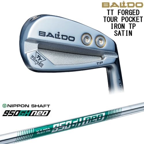 【OVDカスタム】BALDO TT FORGED TOUR POCKET アイアン単品(GW) サテン[IR]バルドBALDO N.S.PRO 950GH neo 日本シャフト