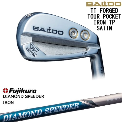 【OVDカスタム】BALDO TT FORGED TOUR POCKET アイアン単品(GW) サテン[IR]バルドBALDO DIAMOND SPEEDER IRON ダイヤモンドスピーダー フジクラ Fujikura｜カスタムクラブ工房 OVDGOLF