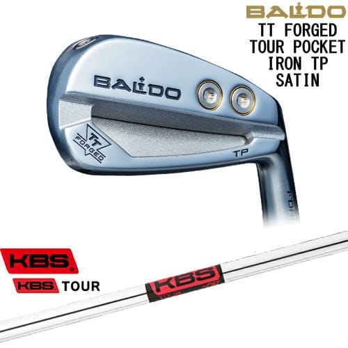 【OVDカスタム】BALDO TT FORGED TOUR POCKET アイアン単品(GW) サテン[IR]バルドBALDO KBS TOUR｜カスタムクラブ工房 OVDGOLF 26,455円