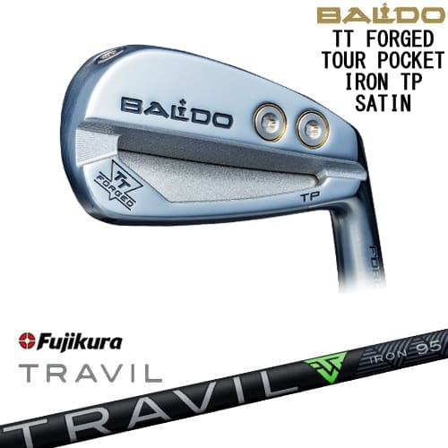 【OVDカスタム】BALDO TT FORGED TOUR POCKET アイアン単品(GW) サテン[IR]バルドBALDO TRAVIL IRON トラビルアイアン Fujikura フジクラ