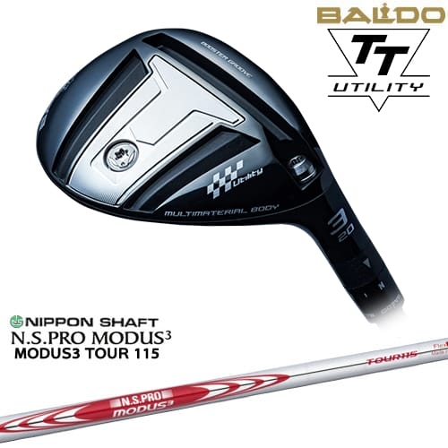【OVDカスタム】BALDO 2024 TT UTILITY ユーティリティ[UT]バルドBALDO NS PRO MODUS 3 TOUR 115(赤) 日本シャフト｜カスタムクラブ工房 OVDGOLF