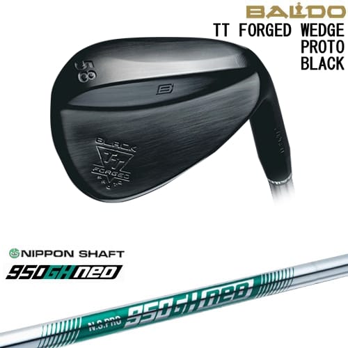 【OVDカスタム】BALDO TT FORGED WEDGE PROTO BLACK ウェッジ[WD]バルドBALDO N.S.PRO 950GH neo 日本シャフト｜カスタムクラブ工房 OVDGOLF