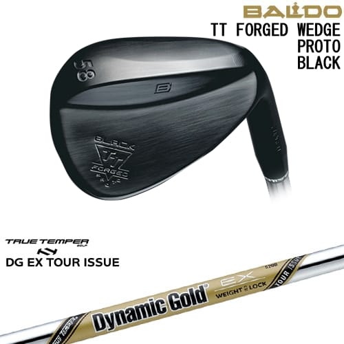 【OVDカスタム】BALDO TT FORGED WEDGE PROTO BLACK ウェッジ[WD]バルドBALDO DynamicGoldEX TOUR ISSUE ツアーイシューTRUE TEMPER