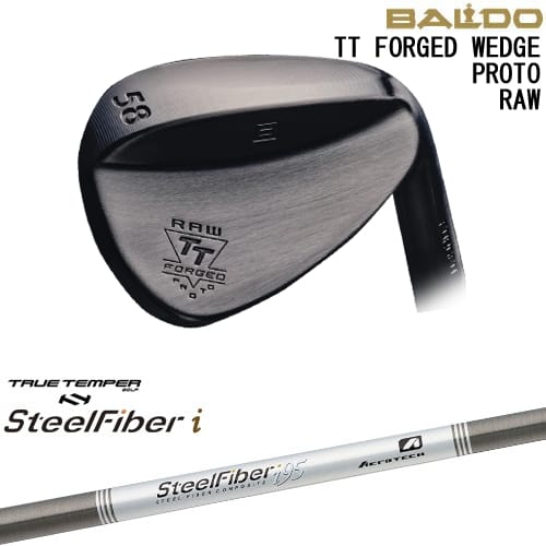 【OVDカスタム】BALDO TT FORGED WEDGE PROTO RAW ウェッジ[WD]バルドBALDO スチールファイバーi (テーパー) SteelFiberTRUE TEMPER｜カスタムクラブ工房 OVDGOLF