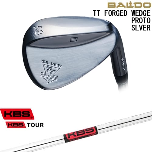 【OVDカスタム】BALDO TT FORGED WEDGE PROTO SILVER ウェッジ[WD]バルドBALDO KBS TOUR｜カスタムクラブ工房 OVDGOLF