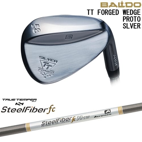 【OVDカスタム】BALDO TT FORGED WEDGE PROTO SILVER ウェッジ[WD]バルドBALDO スチールファイバーfc(テーパー) SteelFiberTRUE TEMPER 26,455円