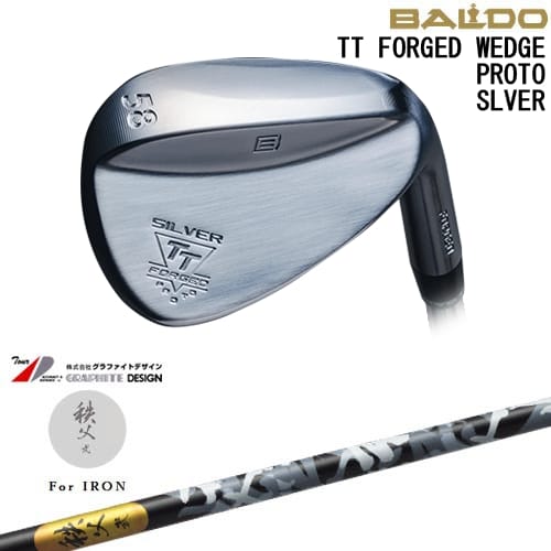 【OVDカスタム】BALDO TT FORGED WEDGE PROTO SILVER ウェッジ[WD]バルドBALDO 秩父 弐 アイアン TITIBU2 ちちぶ グラファイトデザイン