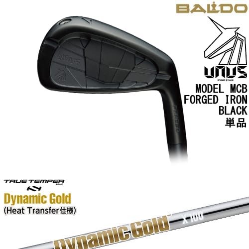 【OVDカスタム】BALDO UNUS MODEL MCB フォージドアイアン単品(5I/GW) ウヌス ブラック[IR]バルドBALDO DynamicGoldHT ダイナミックゴールドTRUE TEMPER【左(レフティ)は3月末発売予定】