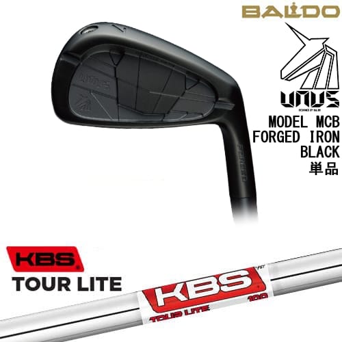 【OVDカスタム】BALDO UNUS MODEL MCB フォージドアイアン単品(5I/GW) ウヌス ブラック[IR]バルドBALDO KBS TOUR LITE(ツアー ライト )【左(レフティ)は3月末発売予定】｜カスタムクラブ工房 OVDGOLF