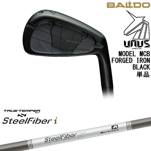 【OVDカスタム】BALDO UNUS MODEL MCB フォージドアイアン単品(5I/GW) ウヌス ブラック[IR]バルドBALDO スチールファイバーi(パラレル) SteelFiberTRUE TEMPER【左(レフティ)は3月末発売予定】｜カスタムクラブ工房 OVDGOLF 26,455円