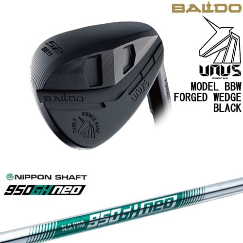 【OVDカスタム】BALDO UNUS MODEL BBW ウェッジ ウヌス ブラック[WD]バルドBALDO N.S.PRO 950GH neo 日本シャフト【左(レフティ)は3月末発売予定】