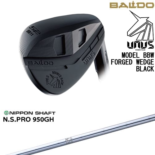 【OVDカスタム】BALDO UNUS MODEL BBW ウェッジ ウヌス ブラック[WD]バルドBALDO N.S.PRO 950GH 日本シャフト【左(レフティ)は3月末発売予定】 27,720円