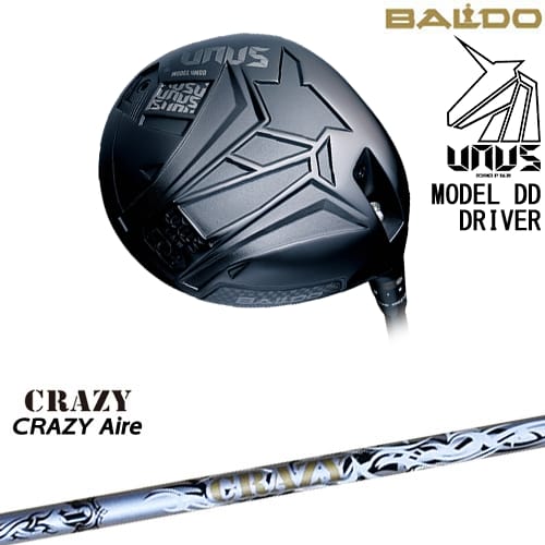 【OVDカスタム】BALDO UNUS MODEL DD ドライバー ウヌス[DW]バルドBALDO CRAZY Aile エールCRAZYクレイジー