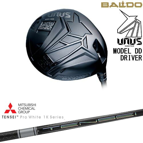 【OVDカスタム】BALDO UNUS MODEL DD ドライバー ウヌス[DW]バルドBALDO TENSEI Pro White 1K テンセイホワイト 三菱ケミカル