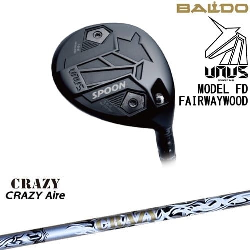 【OVDカスタム】BALDO UNUS MODEL FD フェアウェイウッド ウヌス[FW]バルドBALDO CRAZY Aile エールCRAZYクレイジー｜カスタムクラブ工房 OVDGOLF 77,440円