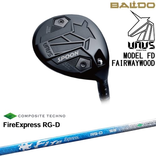 【OVDカスタム】BALDO UNUS MODEL FD フェアウェイウッド ウヌス[FW]バルドBALDO FireExpress RG-D ファイヤーエクスプレス コンポジットテクノ｜カスタムクラブ工房 OVDGOLF