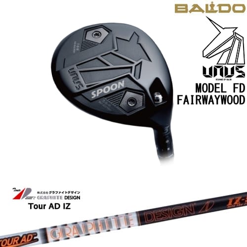 【OVDカスタム】BALDO UNUS MODEL FD フェアウェイウッド ウヌス[FW]バルドBALDO TourAD IZ ツアーAD グラファイトデザイン
