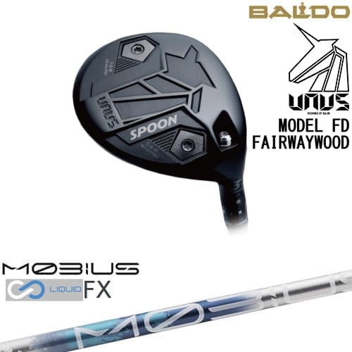 【OVDカスタム】BALDO UNUS MODEL FD フェアウェイウッド ウヌス[FW]バルドBALDO MOBIUS LIQUIDメビウスリキッド FX Design Tuningデザインチューニング