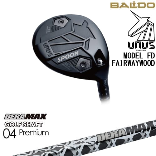 【OVDカスタム】BALDO UNUS MODEL FD フェアウェイウッド ウヌス[FW]バルドBALDO DERA MAX GOLF SHAFT 04 Premium デラマックス