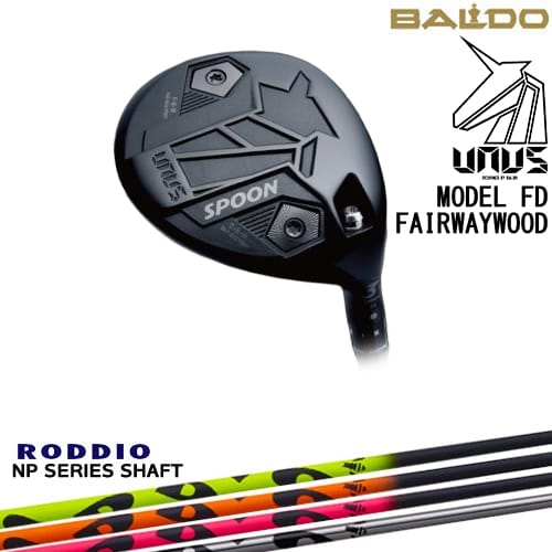 【OVDカスタム】BALDO UNUS MODEL FD フェアウェイウッド ウヌス[FW]バルドBALDO NP Series NP RODDIO ロッディオ