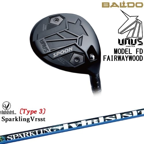 【OVDカスタム】BALDO UNUS MODEL FD フェアウェイウッド ウヌス[FW]バルドBALDO SPARKLING VRSST Type3 スパークリングヴァスト｜カスタムクラブ工房 OVDGOLF
