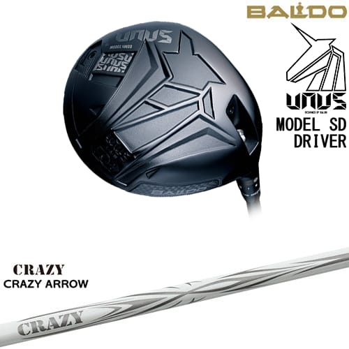 BALDO UNUS MODEL SD ドライバー ウヌス[DW]バルドBALDO CRAZY ARROW アローCRAZYクレイジー