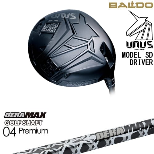 BALDO UNUS MODEL SD ドライバー ウヌス[DW]バルドBALDO DERA MAX GOLF SHAFT 04 Premium デラマックス