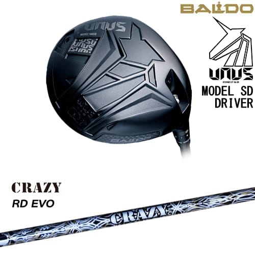 BALDO UNUS MODEL SD ドライバー ウヌス[DW]バルドBALDO RD EVO(RoyalDecoration EVO)CRAZYクレイジー