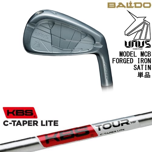 【OVDカスタム】BALDO UNUS MODEL MCB フォージドアイアン単品(5I/GW) ウヌス サテン[IR]バルドBALDO KBS C-TAPER LITE シーテーパー ライト【左(レフティ)は3月末発売予定】