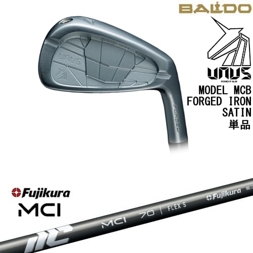 【OVDカスタム】BALDO UNUS MODEL MCB フォージドアイアン単品(5I/GW) ウヌス サテン[IR]バルドBALDO New MCI Fujikura フジクラ【左(レフティ)は3月末発売予定】｜カスタムクラブ工房 OVDGOLF