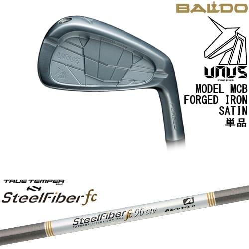 【OVDカスタム】BALDO UNUS MODEL MCB フォージドアイアン単品(5I/GW) ウヌス サテン[IR]バルドBALDO スチールファイバーfc(テーパー) SteelFiberTRUE TEMPER【左(レフティ)は3月末発売予定】｜カスタムクラブ工房 OVDGOLF