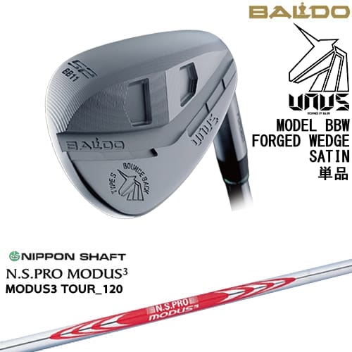 【OVDカスタム】BALDO UNUS MODEL BBW ウェッジ ウヌス シルバー[WD]バルドBALDO N.S.PRO MODUS3 日本シャフト【左(レフティ)は3月末発売予定】
