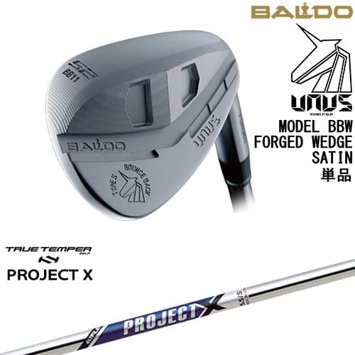【OVDカスタム】BALDO UNUS MODEL BBW ウェッジ ウヌス シルバー[WD]バルドBALDO PROJECT XTRUE TEMPER【左(レフティ)は3月末発売予定】