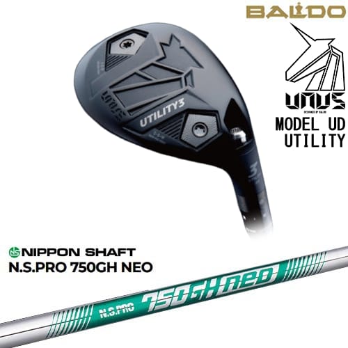 【OVDカスタム】BALDO UNUS MODEL UD ユーティリティ ウヌス[UT]バルドBALDO N.S.PRO 750GH neo 日本シャフト【左(レフティ)は3月末発売予定】｜カスタムクラブ工房 OVDGOLF