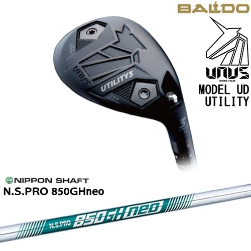【OVDカスタム】BALDO UNUS MODEL UD ユーティリティ ウヌス[UT]バルドBALDO N.S.PRO 850GH neo 日本シャフト【左(レフティ)は3月末発売予定】