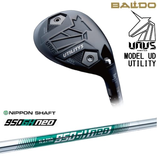 【OVDカスタム】BALDO UNUS MODEL UD ユーティリティ ウヌス[UT]バルドBALDO N.S.PRO 950GH neo ネオ 日本シャフト【左(レフティ)は3月末発売予定】｜カスタムクラブ工房 OVDGOLF