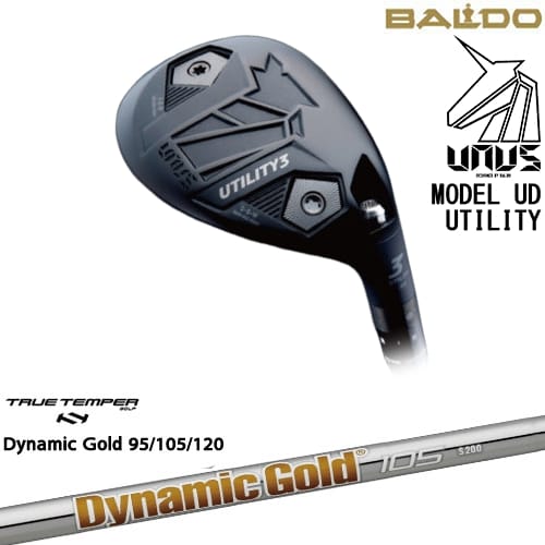 【OVDカスタム】BALDO UNUS MODEL UD ユーティリティ ウヌス[UT]バルドBALDO DynamicGold85 95 105 120 ダイナミックゴールドTRUE TEMPER【左(レフティ)は3月末発売予定】