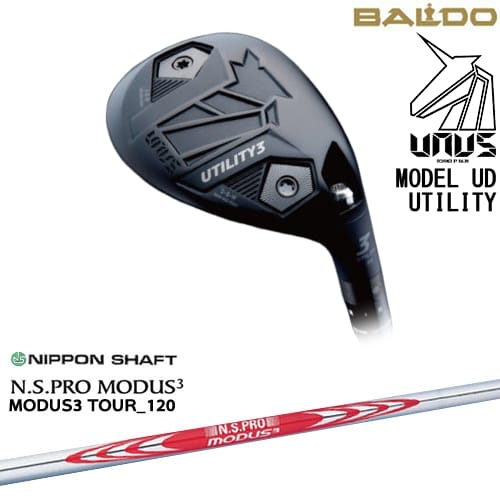 【OVDカスタム】BALDO UNUS MODEL UD ユーティリティ ウヌス[UT]バルドBALDO N.S.PRO MODUS3 120 日本シャフト【左(レフティ)は3月末発売予定】｜カスタムクラブ工房 OVDGOLF
