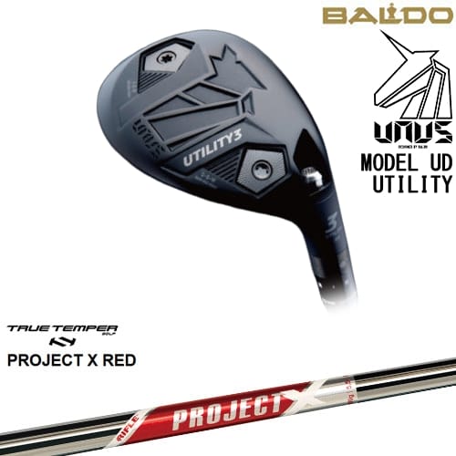 【OVDカスタム】BALDO UNUS MODEL UD ユーティリティ ウヌス[UT]バルドBALDO PROJECT X RED プロジェクトエックスレッド TRUE TEMPER【左(レフティ)は3月末発売予定】