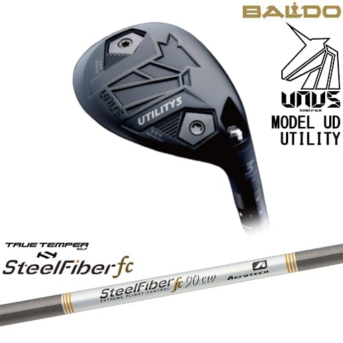 【OVDカスタム】BALDO UNUS MODEL UD ユーティリティ ウヌス[UT]バルドBALDO スチールファイバーfcw(テーパー) SteelFiberTRUE TEMPER【左(レフティ)は3月末発売予定】