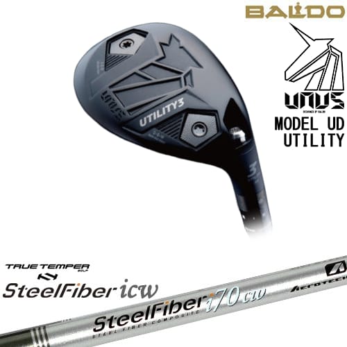 【OVDカスタム】BALDO UNUS MODEL UD ユーティリティ ウヌス[UT]バルドBALDO スチールファイバーicw(テーパー) SteelFiberTRUE TEMPER【左(レフティ)は3月末発売予定】