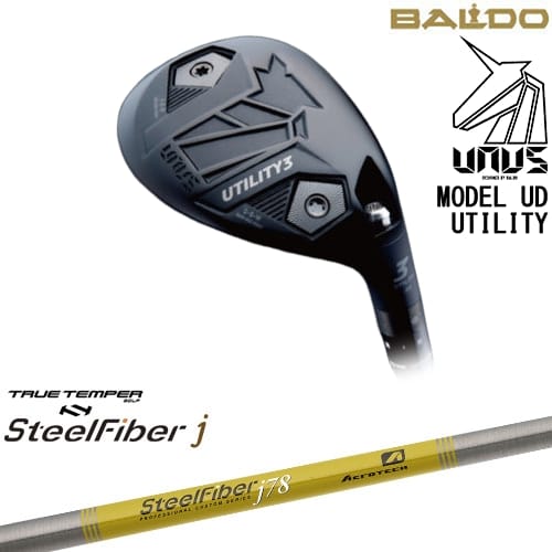 【OVDカスタム】BALDO UNUS MODEL UD ユーティリティ ウヌス[UT]バルドBALDO スチールファイバーj(パラレル) SteelFiberTRUE TEMPER【左(レフティ)は3月末発売予定】 50,820円