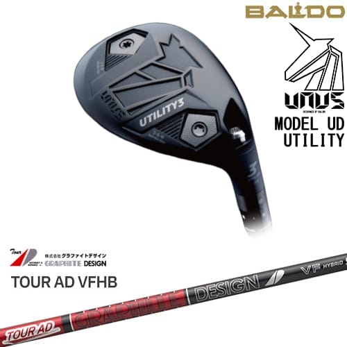 【OVDカスタム】BALDO UNUS MODEL UD ユーティリティ ウヌス[UT]バルドBALDO TOUR AD VFHB ツアーAD ブイエフ エイチビー グラファイトデザイン【左(レフティ)は3月末発売予定】