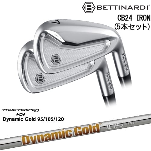 【OVDカスタム】CB24 IRON キャビティバック アイアン5本set(6I-PW)[6P]ベティナルディBETTINARDI DynamicGold85 95 105 115 120 ダイナミックゴールドTRUE TEMPER