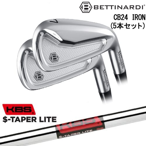 【OVDカスタム】CB24 IRON キャビティバック アイアン5本set(6I-PW)[6P]ベティナルディBETTINARDI KBS $-TAPER LITE ( エステーパー ライト )｜カスタムクラブ工房 OVDGOLF