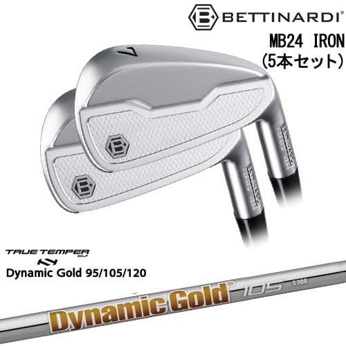 【OVDカスタム】MB24 IRON マッスルバック アイアン5本set(6I-PW)[6P]ベティナルディBETTINARDI DynamicGold85 95 105 115 120 ダイナミックゴールドTRUE TEMPER｜カスタムクラブ工房 OVDGOLF