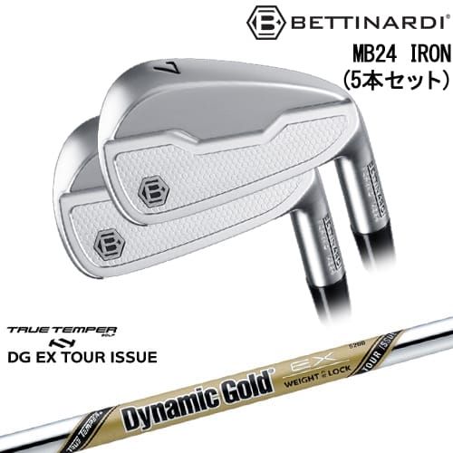 【OVDカスタム】MB24 IRON マッスルバック アイアン5本set(6I-PW)[6P]ベティナルディBETTINARDI DynamicGoldEX TOUR ISSUE ツアーイシューTRUE TEMPER