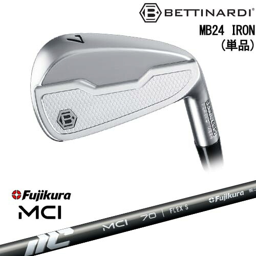 MB24 IRON マッスルバック アイアン単品(4I/5I)[IR]ベティナルディBETTINARDI New MCI Fujikura フジクラ