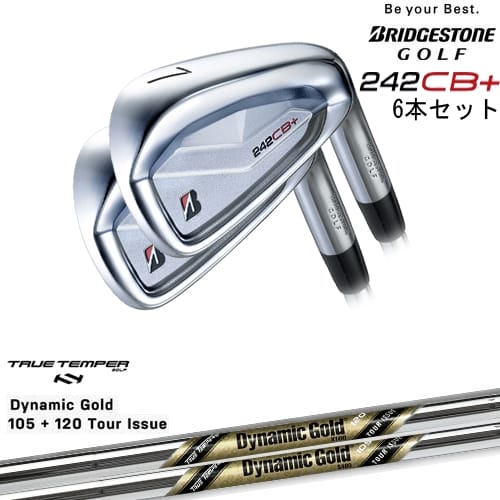 242CB+ IRON アイアン6本set(5I-PW)[5P]ブリヂストンBRIDGESTONE DynamicGold105 120 TOUR ISSUE(US)TRUE TEMPER